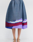 Grainy Colors, Dark Blue Gray