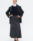 A-Line Skirt, Black