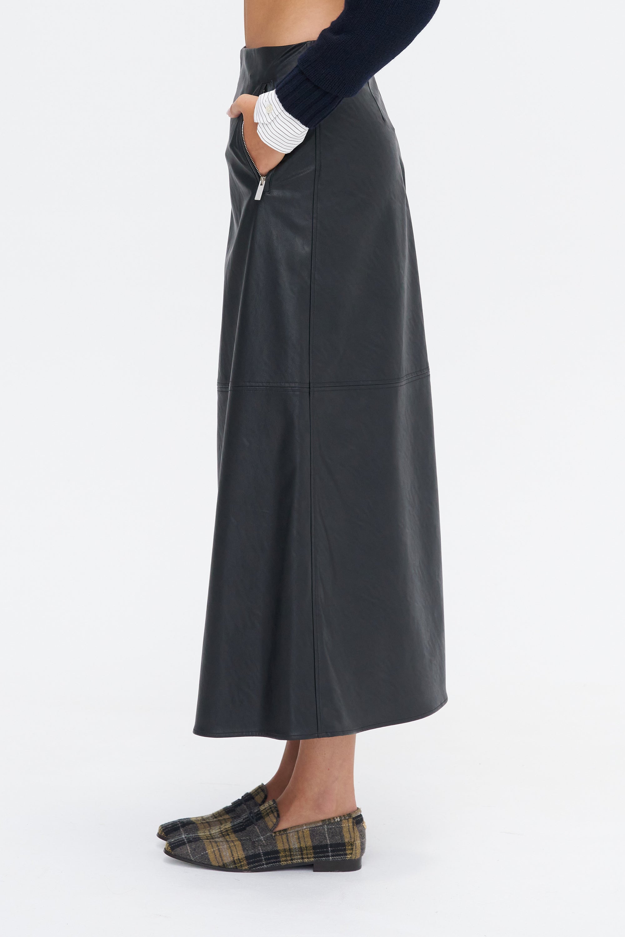 A-Line Skirt, Black