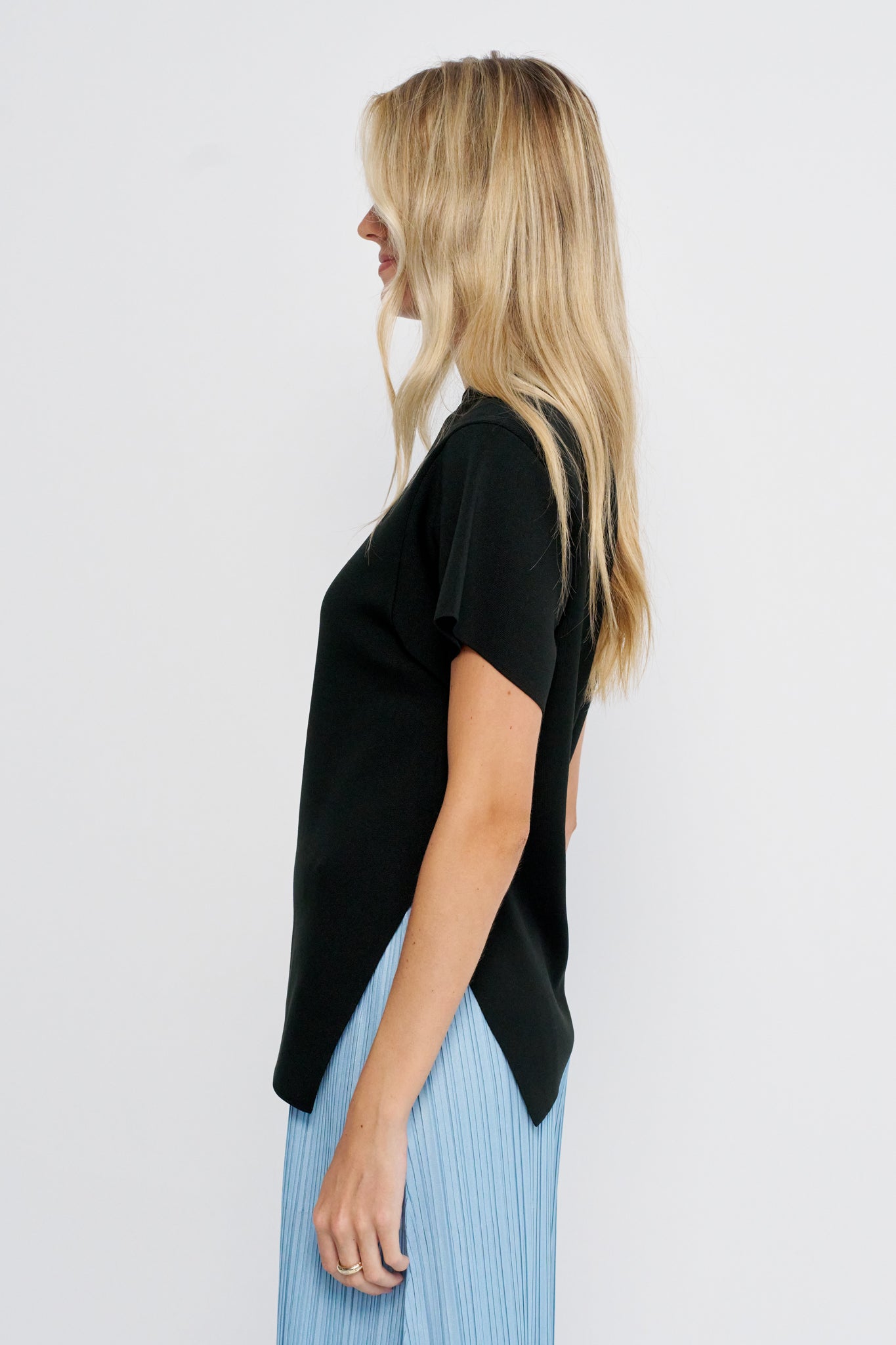 Issey Miyake Luster Drape Knit, Black – Kick Pleat