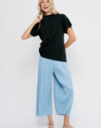 Luster Drape Knit, Black