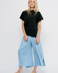 Luster Drape Knit, Black