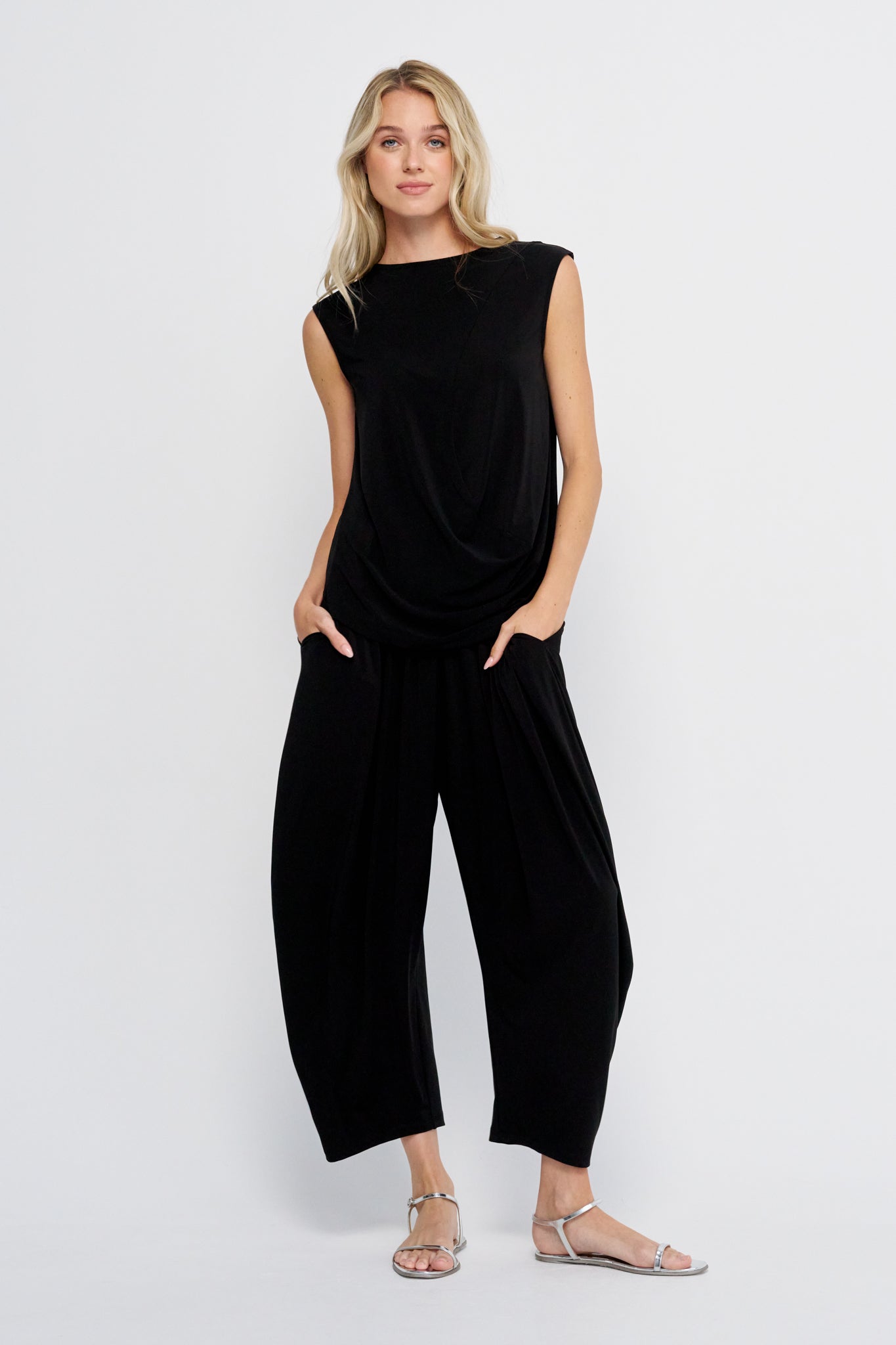 Issey Miyake Drape Jersey-56, Black – Kick Pleat
