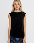 Drape Jersey-56, Black