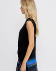 Drape Jersey-56, Black