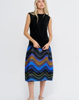 Drape Jersey-56, Black