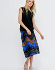 Drape Jersey-56, Black