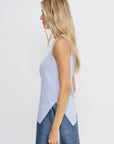 Luster Drape Knit, Nigella Blue