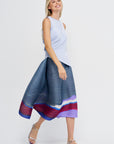 Luster Drape Knit, Nigella Blue