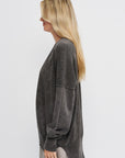 Fade Cardigan, Washed Ink
