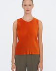 Mist July Top, Orange