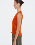 Mist July Top, Orange