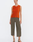 Mist July Top, Orange