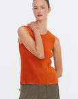 Mist July Top, Orange