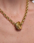 Hag Stone - Plump XL, Yellow Gold