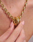 Hag Stone - Plump XL, Yellow Gold