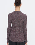 Knit Top, Bordeaux