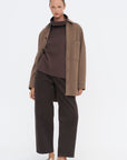 Sleeveless Top, Chocolate