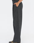 Trouser Pants, Black Chine