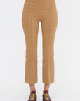 Windowpane Kick Pant, Butterscotch Combo