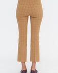 Windowpane Kick Pant, Butterscotch Combo