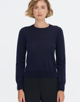 Double-Sleeve Sweater, Navy