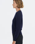 Double-Sleeve Sweater, Navy