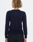 Double-Sleeve Sweater, Navy