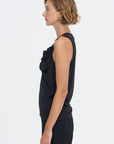 Rosette Tank, Black