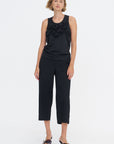 Rosette Tank, Black