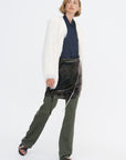 Wrap Skirt-Pant, Khaki