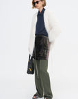 Wrap Skirt-Pant, Khaki