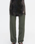 Wrap Skirt-Pant, Khaki