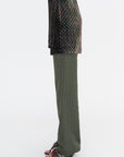 Wrap Skirt-Pant, Khaki