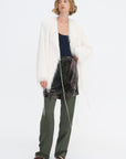 Brush Fringe Jacket, White