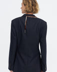 Whip Stitch Jacket, Navy