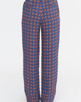 Printed Trouser, Blue