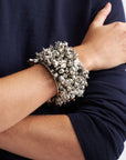 Embellished Cuff, Silver