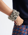 Embellished Cuff, Silver