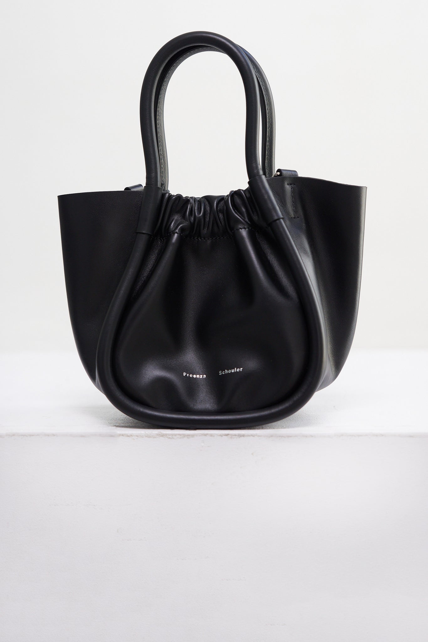proenza schouler - Extra Small Ruched Tote, Black