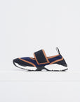 Mary Jane Running Sneaker, Deep Blue & Black