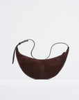 Slide Bag Soft Suede, Chocolate