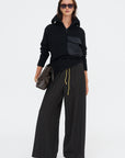 Aspen Tricot Sweater, Black