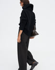 Aspen Tricot Sweater, Black