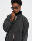 Dickey Knit Turtleneck, Black