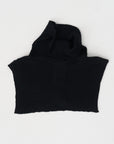 Dickey Knit Turtleneck, Black