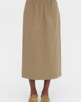 Straight Skirt, Beige