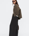 Grasse Pants, Brown & Stripe