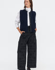 Tricot Vest, Navy