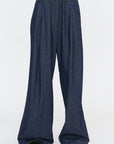 Denim Wide Leg, Indigo
